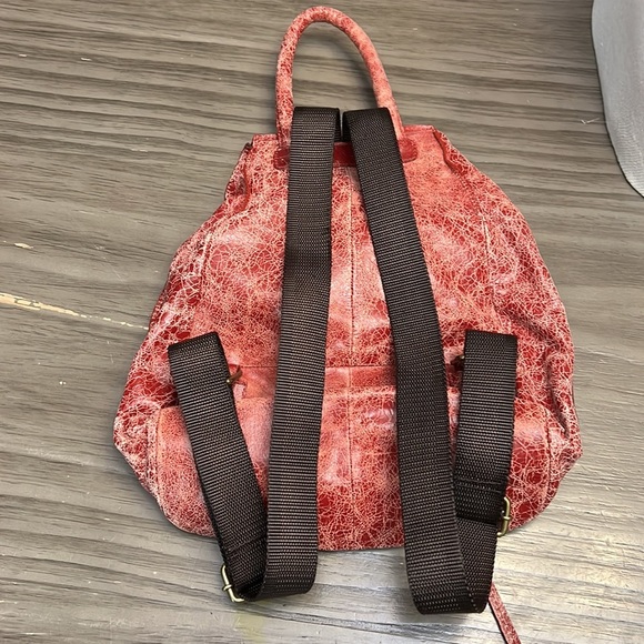 NINO BOSSI LEATHER BACKPACK - Picture 7 of 17